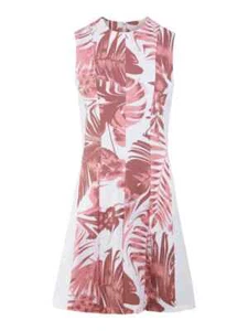 J Lindeberg Damen Golfkleid Jasmin Print GWSD07426 S183 Pink XS S M L NEU - Bild 1 von 10
