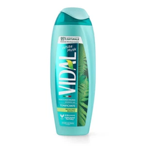 VIDAL Wild Musk Weißer Moschus Duschgel 250 ml sanfte Hautreinigung - Picture 1 of 4