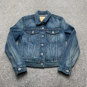 Levis Jacket Adult Small Blue Denim Trucker Sweet Jane Classic Western Ladies - Picture 1 of 8