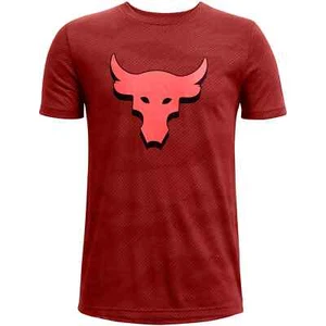 NWT Under Armour Boys Project Rock Camo Graphic T-Shirt 1370252 Red - Picture 1 of 7