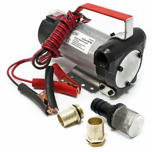 POMPA BIO AUTOASPIRANTE PORTATILE OLIO ESAUSTO GASOLIO DIESEL AUTO 12V 160W - T - Imagen 1 de 6