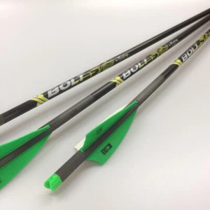 Victory Archery XBolt 22 Inch Lighted Half Moon Nock Fletched Crossbow Bolt with - Picture 1 of 1