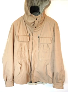 RARA | CHAQUETA DE CICLISMO BARBOUR TOKITO $695 L ALGODÓN TOSTADO GRANDE - Imagen 1 de 21