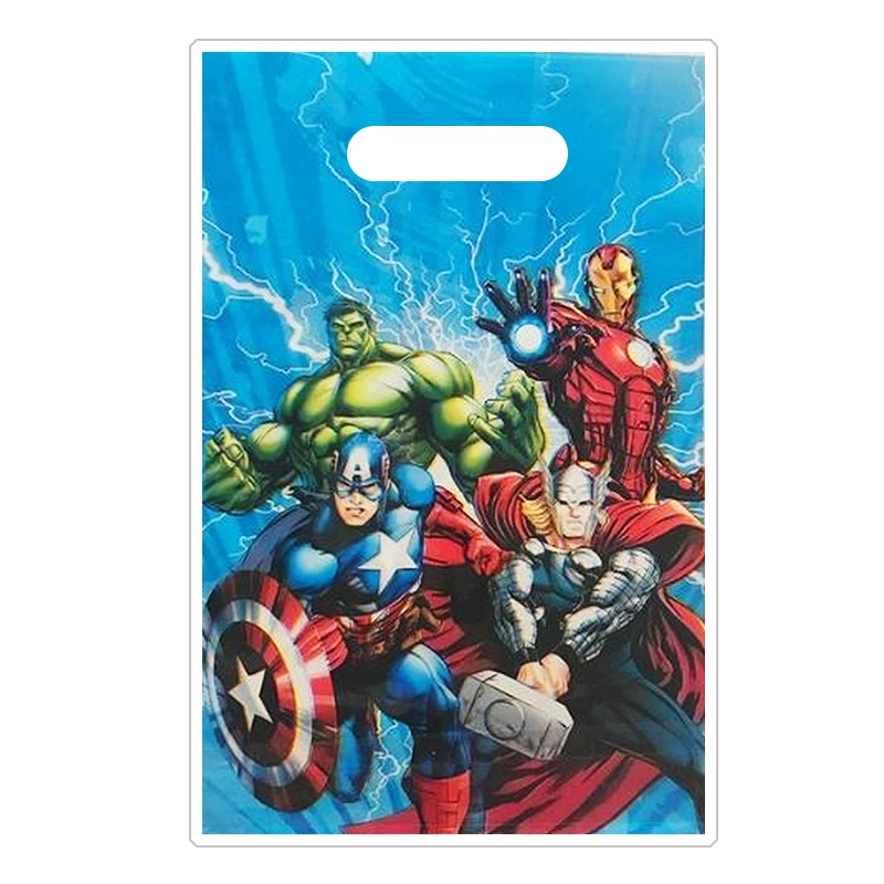 10PCS Avengers Loot Lolly Party Bag Party Supplie Superhero Kids Birthday Favour - image 1 of 1