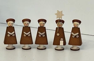3309/24 5 Kurrende Figuren Erzgebirge - Picture 1 of 3