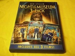 Night at the Museum: 3-Pack (3-DVD set, 2015) All 3 Movies!! - Picture 1 of 2
