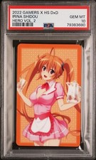 PSA10 Japanese Gamers High School Dxd  Hero Irina Shidou Illustration Card