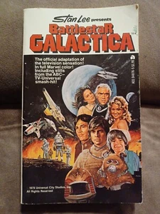 BATTLESTAR GALACTICA Stan Lee Presents 1st Tempo Marvel Paperback 1978 - Imagen 1 de 3