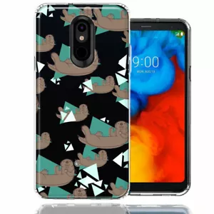 Für LG K40 Cute Otter doppellagige Handyhülle Cover - Bild 1 von 1