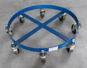 Denios Fassroller HD, Tragkraft 500kg, für 200 L Fass - 6 Stück - Bild 1 von 2