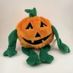 CALABAZA Ty Beanie Buddies 7" Peluche Jackolantern Halloween Animal de Peluche - Imagen 1 de 4