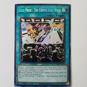 Gold Pride - The Crowd Goes Wild! - PHHY-EN091 - NM - Secret Rare - Yugioh - Picture 1 of 2