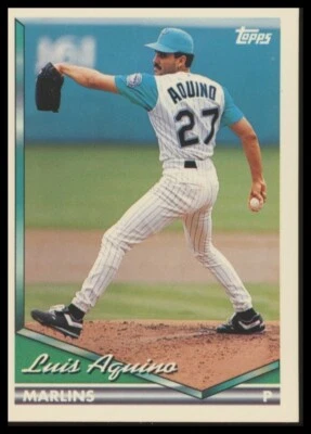 1994 Topps #76 Luis Aquino - Image 1 of 2