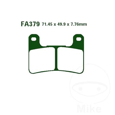 Pastillas de freno EBC sinterizadas EPFA379HH para Kawasaki Ninja 1000 2018-2023 Foto 1 de 3