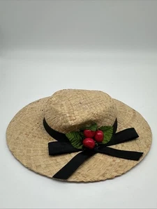 Pleasant Company American Girl Kirsten's Summer Straw Fishing Hat Retired - Bild 1 von 3