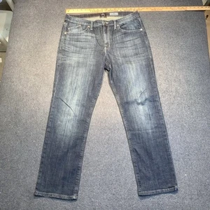 Jeans Rock & Republic Jagger Calce Recto 34X30 Azul Lavado Medio Denim Envejecido - Imagen 1 de 13