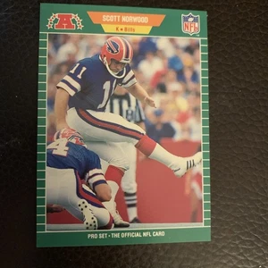 1989 Pro Set #25 Scott Norwood - Picture 1 of 2