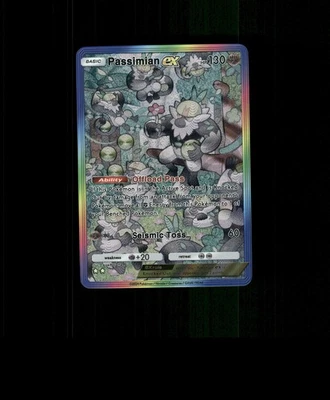 HOLO Passimian Card Passimian Pokemon Card Rainbow READ DESCRIPTION BELOW p1 - Image 1 of 2