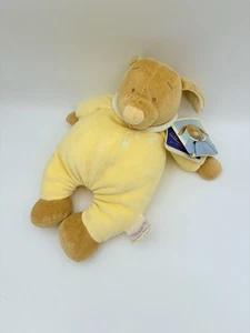 Noukies Plush Puppy Dog Yellow Pajamas Sleeping PJs Nursery Lovey Toy Tags  - Picture 1 of 12