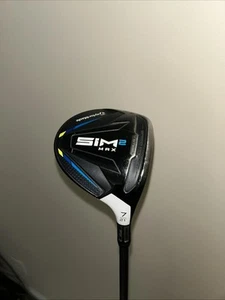 TaylorMade SIM2 MAX 21* 7-Wood W/ HZRDUS Smoke 70 6.5 X-flex - Picture 1 of 8