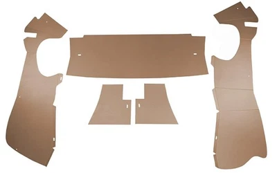 Tablero de panel lateral de maletero 5 piezas para Buick Roadmaster 1954-56 2 puertas techo rígido marrón Foto 1 de 4