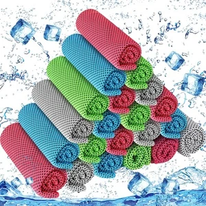 80Pcs Cooling Towel Bulk 40x 12Inch Ice Towel for Neck Double Layer Microfiber S - Picture 1 of 8