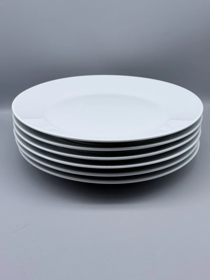Platos de vajilla IKEA de Suecia - 10" grandes blancos - Juego de 6 Foto 1 de 4