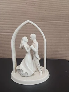 Lenox - Braut und Bräutigam Kuchen Topper 5,5" - Bild 1 von 6