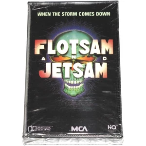 Flotsam and Jetsam - When The Storm Comes Down (Cassette Tape 1990) NEW SEALED - Picture 1 of 4