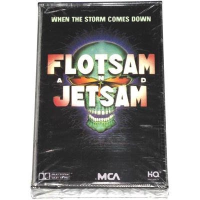 Flotsam and Jetsam - When The Storm Comes Down (Cassette Tape 1990) NEW SEALED - Image 1 of 4