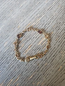 Givenchy Flexarmband goldfarben Streukristall. - Bild 1 von 7
