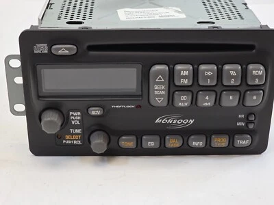 01-05 Pontiac Grand Am Monsoon Cd Radio - READ DESC. CODE NEEDED - Image 1 of 4