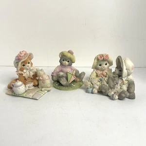 Calico Kittens Figurines -Love Pours From My Heart: Kite Tails: You Make Life C- - Picture 1 of 10
