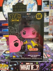 New Funko Pop Pin Marvel VALKYRIE (Blacklight) Infinity Saga Target Excl - Picture 1 of 2