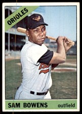 1966 Topps Sam Bowens Baltimore Orioles #412