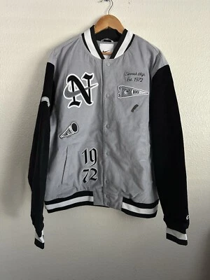 Nike Sportswear Therma-Fit NSW 1972 Swoosh Varsity Letterman Chaqueta Hombres Talla 2XL Foto 1 de 4