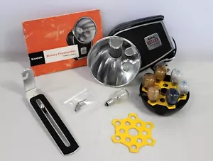 Kodak Rotary Flasholder, Type 2 w/ 2 Flash Bars 7 Bulbs and Bracket - Picture 1 of 17