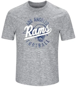 Los Angeles Rams NFL Herren Majestic Hyper Hit Shirt grau meliert Größe 5XT - Bild 1 von 2