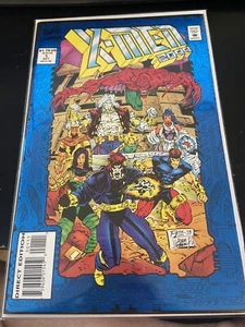 Marvel Comics X-Men 2099 #1 October 1993 Adam Kubert BLUE FOIL COVER KEY ISSUE - Picture 1 of 5
