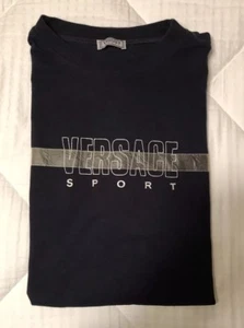 VERSACE SPORT Vintage Tshirt Tee Shirt Size 58 Worn Read Description RARE! - Picture 1 of 11
