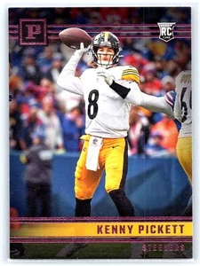 Kenny Pickett 2022 Panini Chronicles #PA-1 Panini Pink - Picture 1 of 2