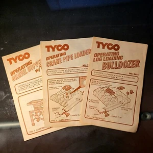 1981 Tyco Interstate Trucking Slot Car orig. Accessories Operating Instructions - Picture 1 of 4
