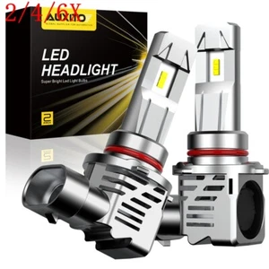 2/4/6X 9005 HB3 LED Headlight Conversion Kit Bulb High Beam Super Bright White - Picture 1 of 25