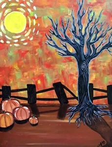 Herbst Herbst Leinwandbild - Bild 1 von 6