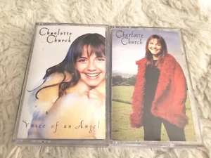 CHARLOTTE CHURCH 2 Cassette Lot SELF TITLED Voice Of An Angel CLASSICAL Vocal - Picture 1 of 3