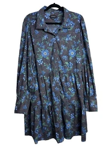 Vestido Summersalt Campo Popelina Nivel 2XL Pradera Puff Boho Algodón Orgánico EC - Imagen 1 de 9