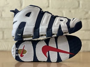 Nike Air More Uptempo 96 Olympic Retro Azul Marino Hombres Talla 11 Zapatos FQ8182-100 - Imagen 1 de 10