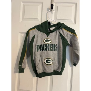 NFL Team Apparel Green Bay Packers Kids Hoodie Sweatshirt Sz: kids medium - Picture 1 of 3