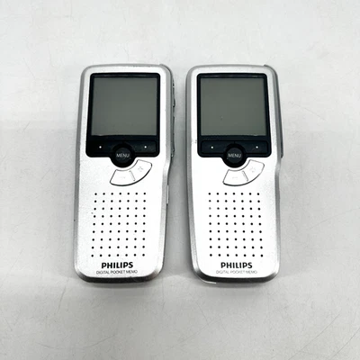 Philips  Digital Pocket Memo LFH-9370 Voice Command Recorder Set of 2 - Image 1 of 4