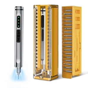 Mini Electric Screwdriver, 41-in-1 Precision Electric Screwdriver Set with 36... - Picture 1 of 8